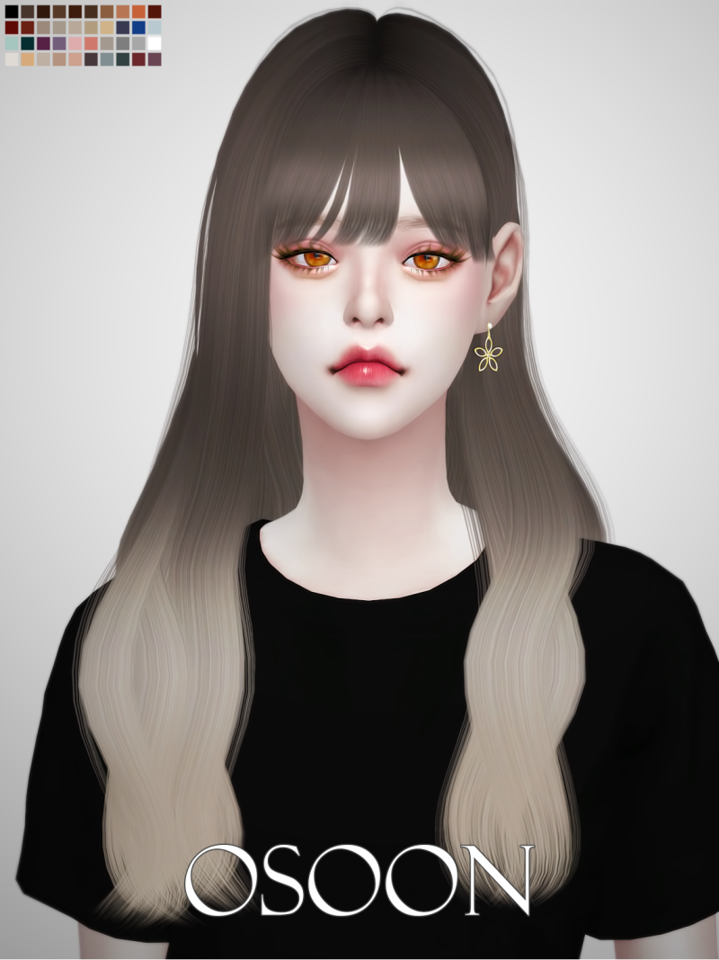 심즈4 여심헤어 Female Hair 06 네이버 블로그